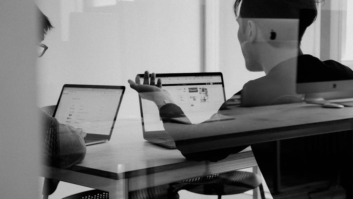 Small business entrepreneur meeting with affordable bookkeeping consultant - Snipay