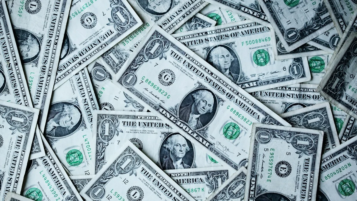 Cash currency and financial records illustrating true hidden costs of poor bookkeeping - Snipay