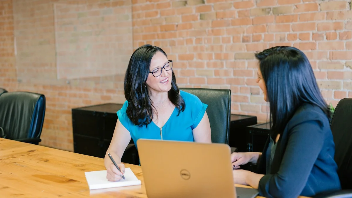 Small business client asking critical tax and financial questions to professional advisor - Snipay